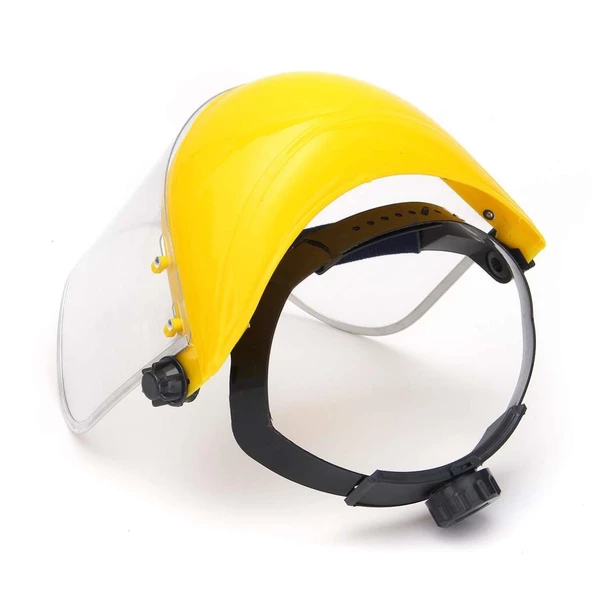 Ayarlanabilir Camlı Yüz Ve Göz Koruyucu - Resim 4