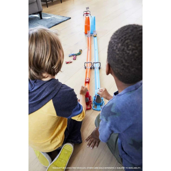 GFH85 Hot Wheels Çift Çemberde Depar Pist Seti - 5