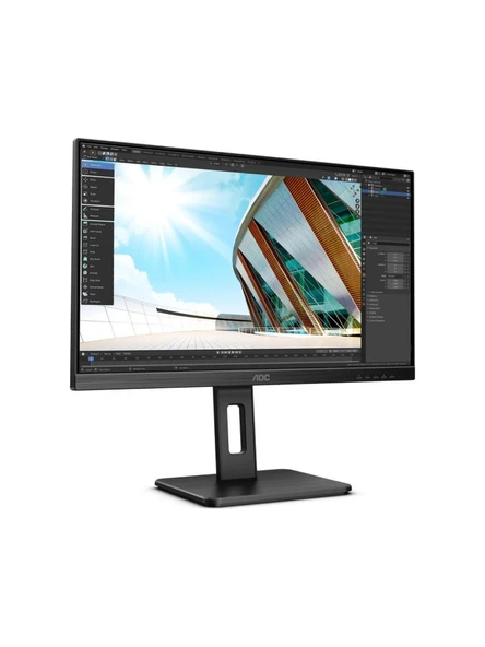 AOC U27P2 27'' 4 MS 4K PIVOT IPS 60 HZ MONITOR - 2
