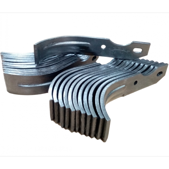 Dizel Modeller Federli Süper Çelik Çapa Bıçağı  24 Adet 26 cm - 2