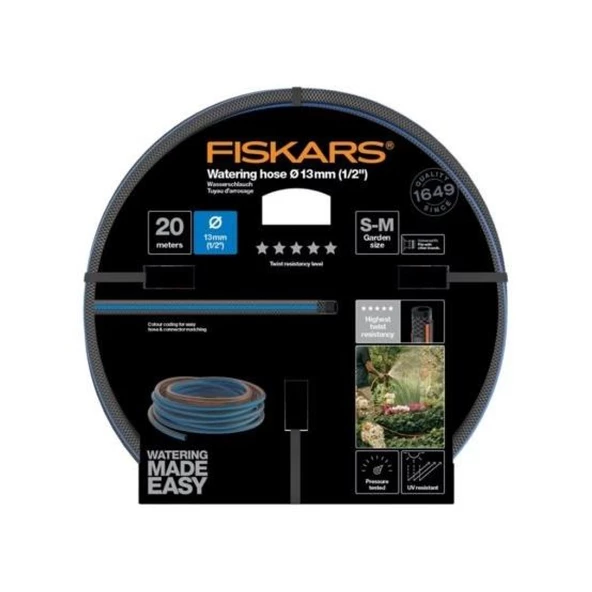 Fiskars 1027107 Sulama Hortumu 13 mm (1/2") 20 mt Q5 - Resim 3