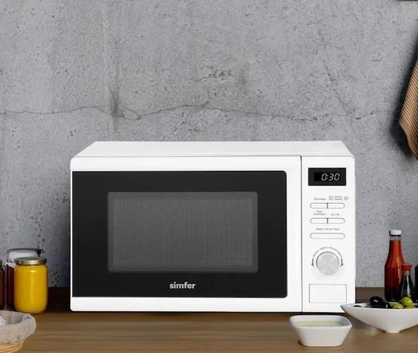 SIMFER SK 4602W BEYAZ 20 LT MIKRODALGA FIRIN - 2