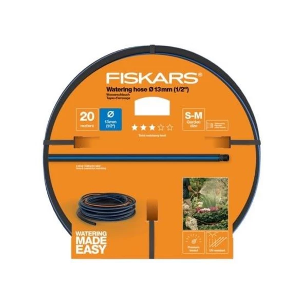 Fiskars 1027102 Sulama Hortumu 13 mm (1/2") 20 mt Q3 - Resim 3