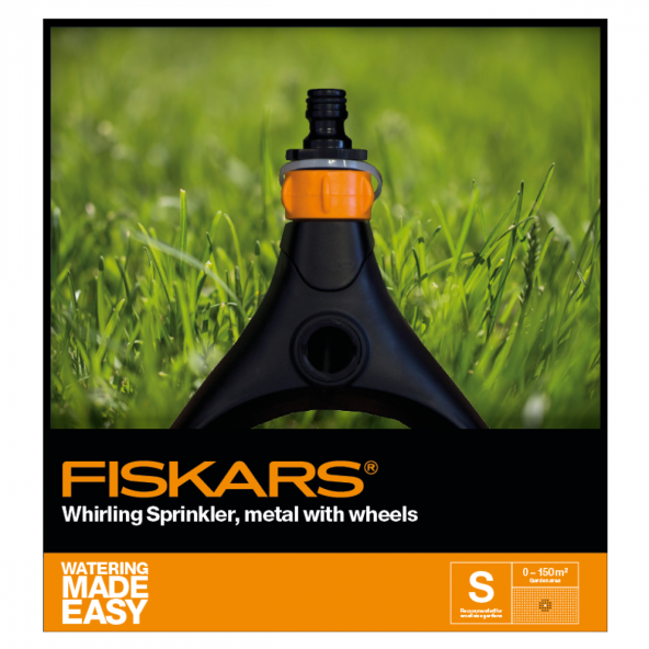 Fiskars 1023657 Döner Fıskiye - Tekerlekli - Metal - 5