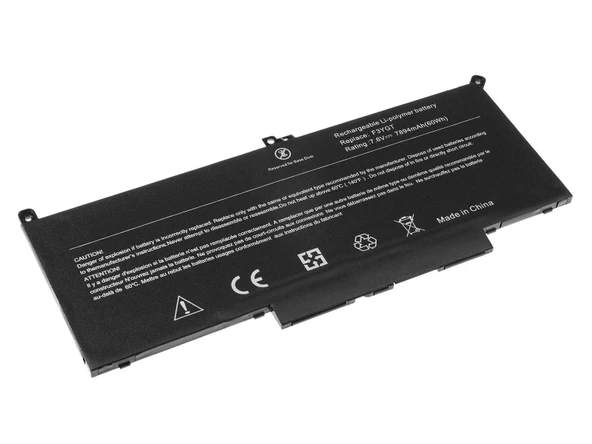 HYPERLIFE Dell Latitude 7280, 7290, 7380, 7390, F3YGT Notebook Bataryasi - Ver.2 - 4 Cell