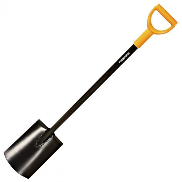 Fiskars 131403 Solid Çok Amaçlı Yuvarlak Uçlu Bel