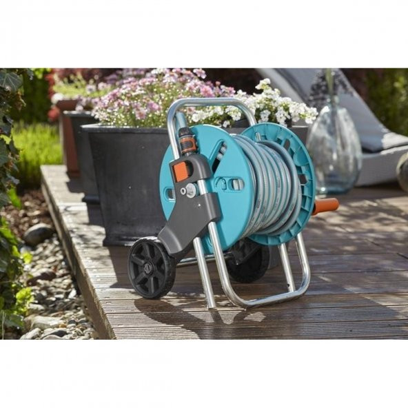 Gardena 18510 AquaRoll M Hortum Arabası Seti - 3