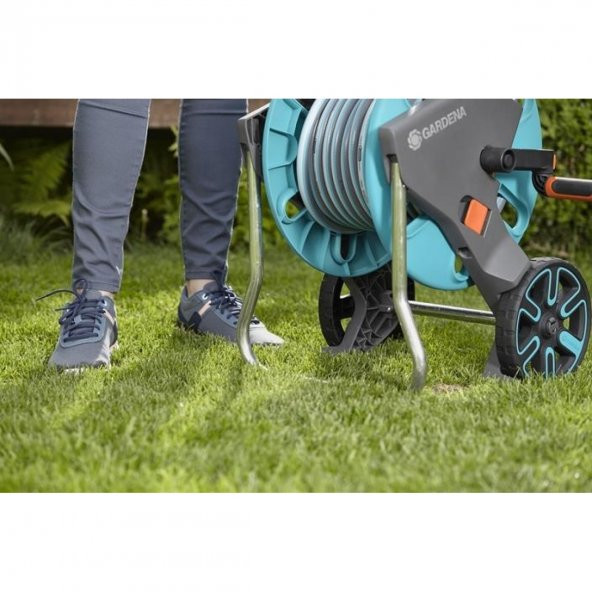 Gardena 18513 AquaRoll M Hortum Arabası Seti Hortumlu - 2