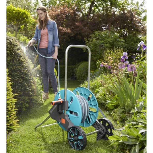 Gardena 18512 AquaRoll Hortum Toplama Arabası Seti - 2