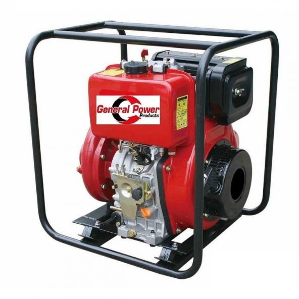 General Power GP-20 DHSCE Dizel Yüksek Basınçlı Su Motoru 80 mt - 4