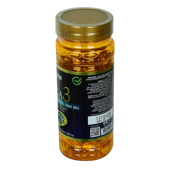 Shiffa Home Omega 3 Yumuşak Kapsülü Softgel 1000 Mg X 100 Adet
