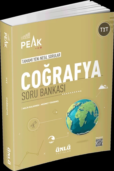 TYT Coğrafya Best Peak Soru Bankası Ünlü Yayıncılık