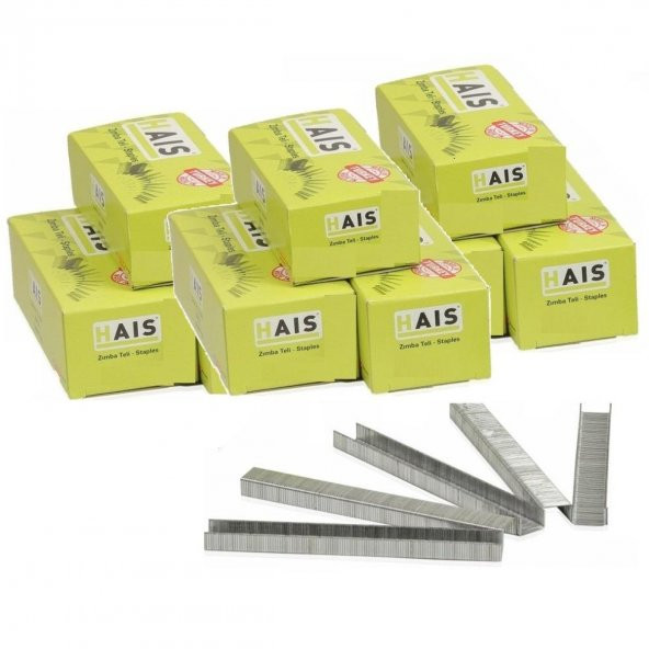 Hais 8006 Zımba Teli 12,7x16 mm 6 Kutu