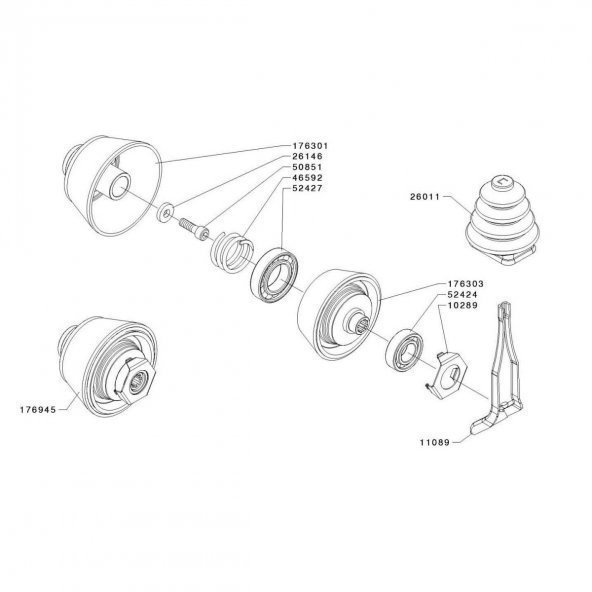 Grillo 3500-11500-12000-G85D Balata Yeni Model - 4