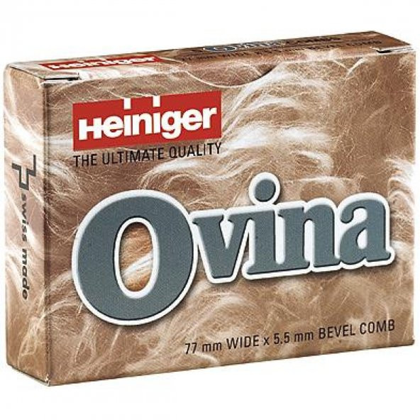 Heiniger Koyun Kırkma Makinası Alt Bıçak Ovina 77 mm - 4