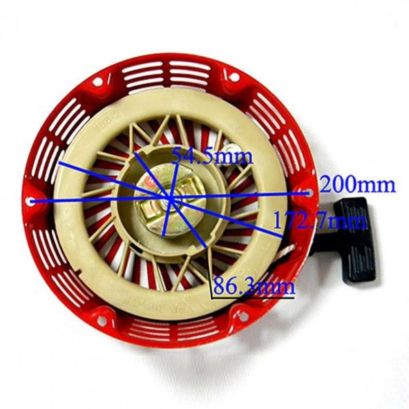 Honda Starter Kapak Gx340-Gx390 - Resim 2