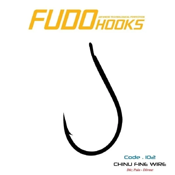 Fudo 1021 Chinu Fine Wire Black Nikel İğne No:6 - Resim 2