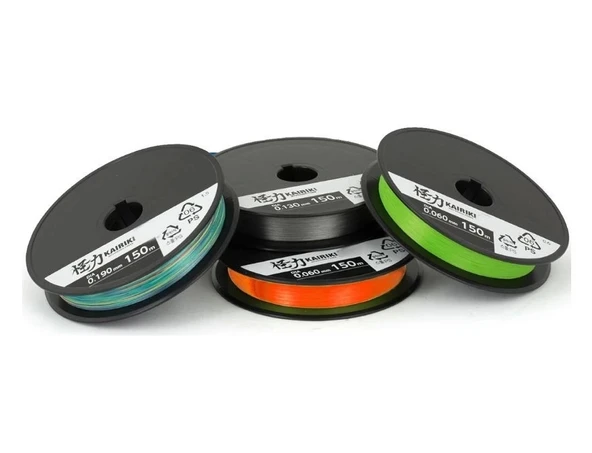 Shimano Kairiki 4 Mantis Green (Yeşil) 0,28 150Mt 4Kat İp Misina - Resim 3