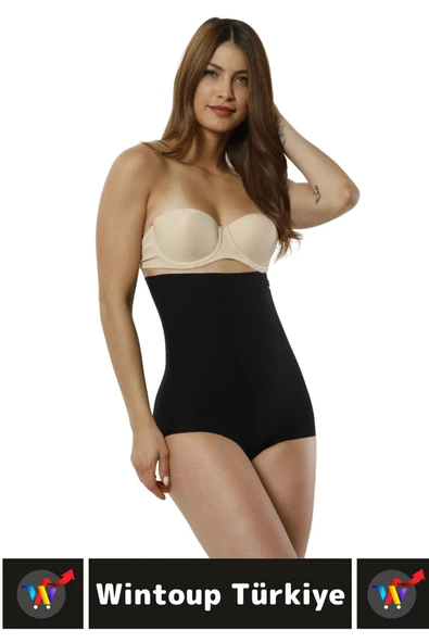 Özel Üretim İz İç Göstermez Kaymaz Sıkılaştırıcı Şekillendirici LAZER KESİM Yüksek Bel Slip Korse - Resim 2