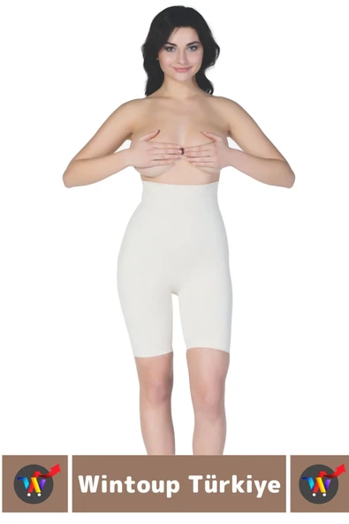 Özel Üretim İz İç Göstermez Kaymaz Sıkılaştırıcı Toparlayıcı Popo Açık Korse - Resim 4