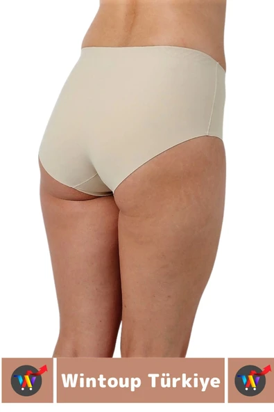 Özel Üretim İz İç Göstermez Kaymaz Sıkılaştırıcı Şekillendirici LAZER KESİM Bato Külot Korse - Resim 2