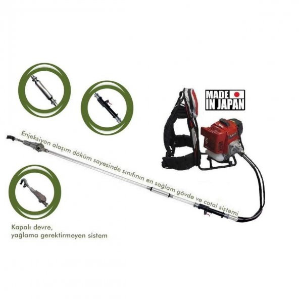 Kawasaki TJ53 Zeytin Ve Meyve Hasat Makinası - HFS Şanzımanlı