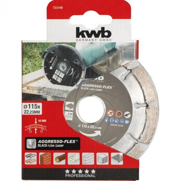 Kwb 723140 Elmas Beton Kesme 115x22 mm - 2