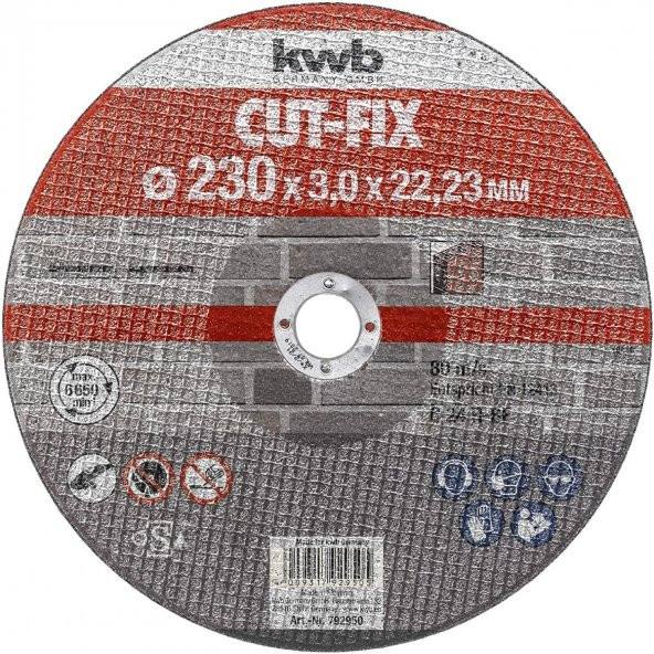 KWB 792950 Flex Taşı Mermer Kesici Disk 230 X 3 X 22 mm