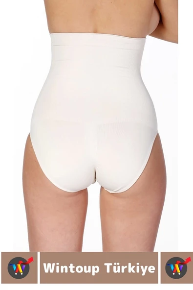 Özel Üretim İz İç Göstermez Kaymaz Sıkılaştırıcı İnceltici Yüksek Bel Slip Korse - Resim 2