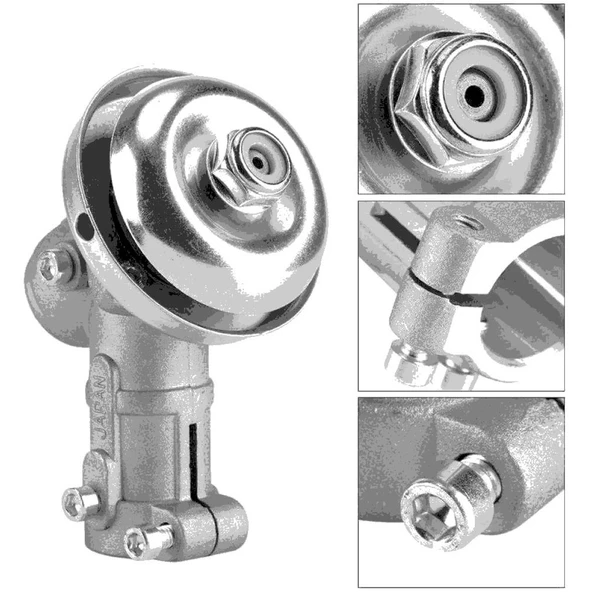Motorlu Tırpan Redüktör 28 mm 7 Diş Universal - 3