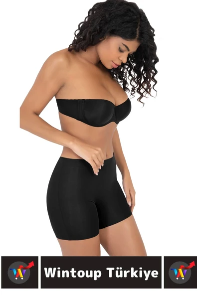 İz İç Göstermez Kaymaz Sıkılaştırıcı Toparlayıcı Şekillendirici LAZER KESİM Boxer Korse - 3