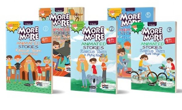 Kurmay Elt 4. Sınıf More & More Hikaye Seti 5 Kitap 2023