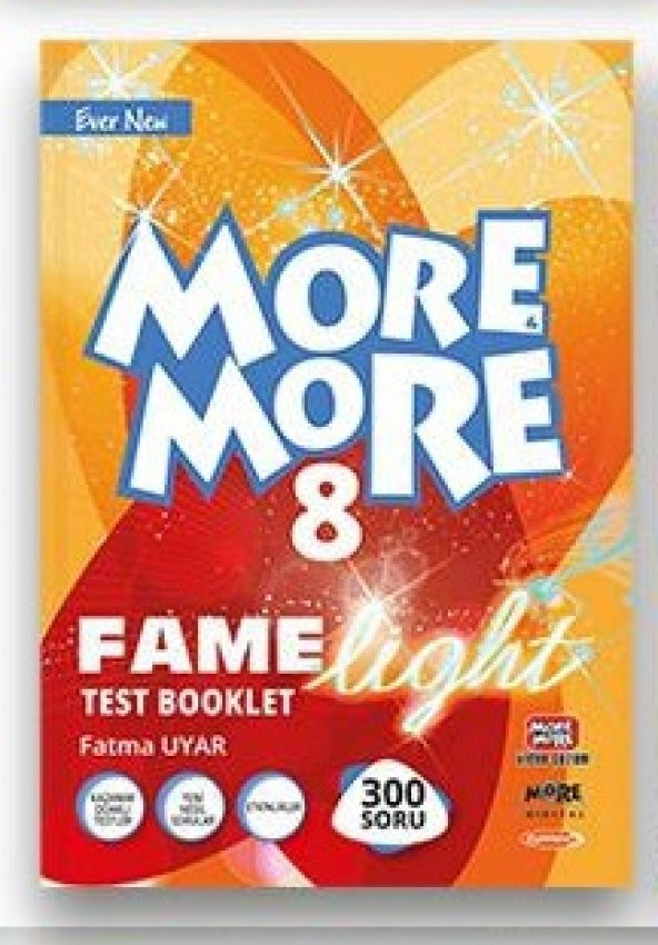 Kurmay Elt 8. Sınıf Lgs More & More Fame Light Test Booklet 2023