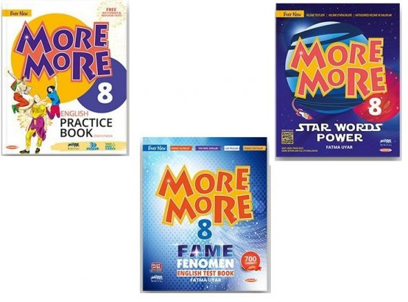 Kurmay Elt 8. Sınıf Lgs More & More 3 Lü Set Pb+Ftb+Wp 2023 ürün görseli