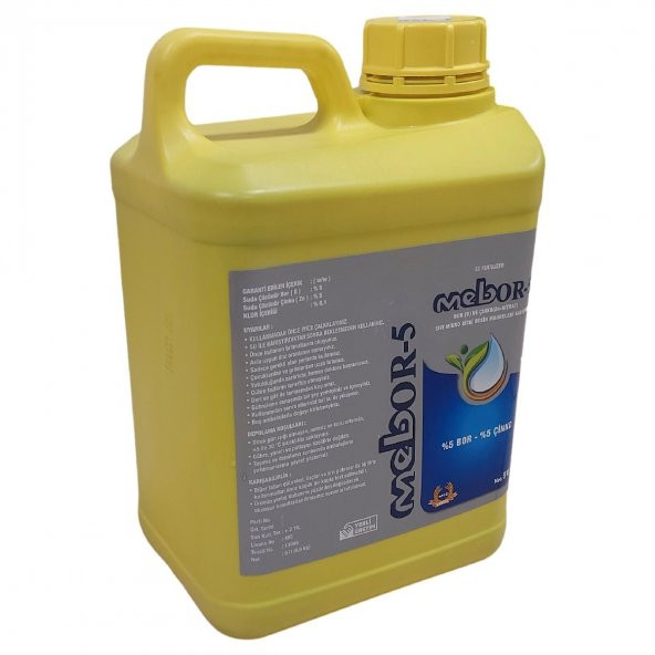 Mebor 5 Sıvı Çinko,Bor Yaprak Gübresi 5 Lt - 2
