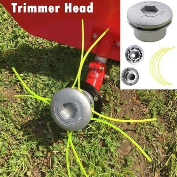 Motorlu Tırpan Ahtapot Başlık Ve 4 mm 28 mt Misina - 2