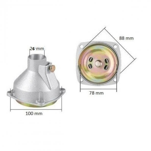 Motorlu Tırpan BG 430-520 Balata Tası Komple
