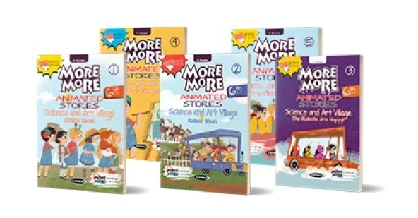Kurmay Elt 2024 6. Sınıf More & More Hikaye Seti (5 Kitap)