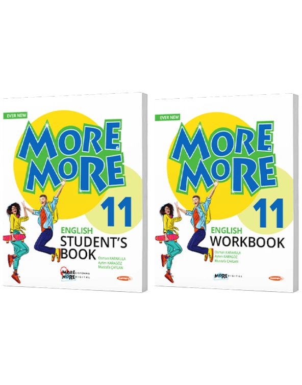 Kurmay Elt 2024 11. Sınıf More & More Students Book + Workbook