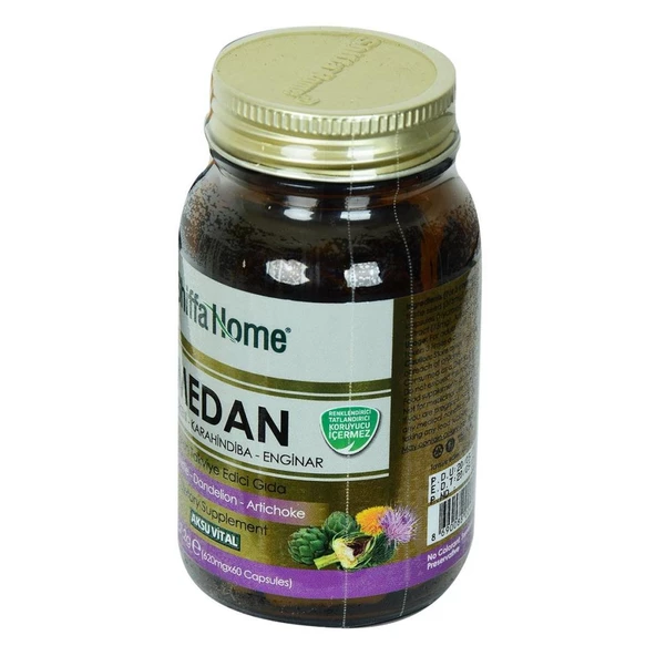 Shiffa Home Medan Devedikeni Karahindiba Enginar Kapsülü 620Mg - Resim 5