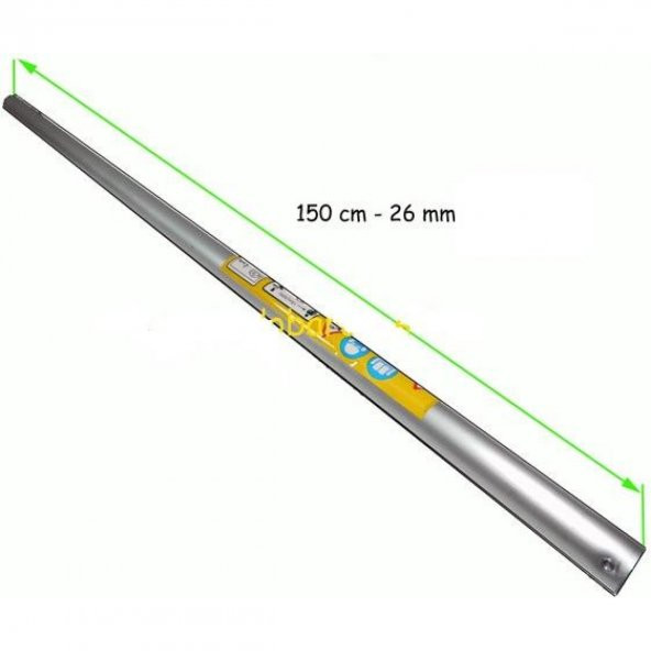 Motorlu Tırpan Şaft Borusu 26 mm 150 cm