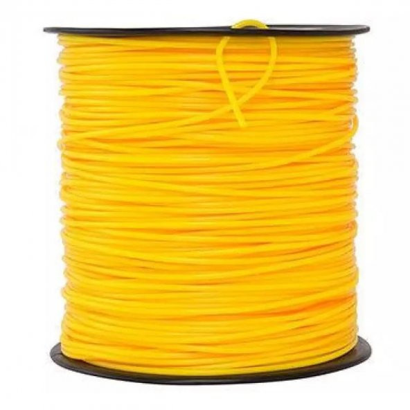 Nylgrass Tırpan Misinası Sarı Altıköşe 3.0 mm 1242 mt