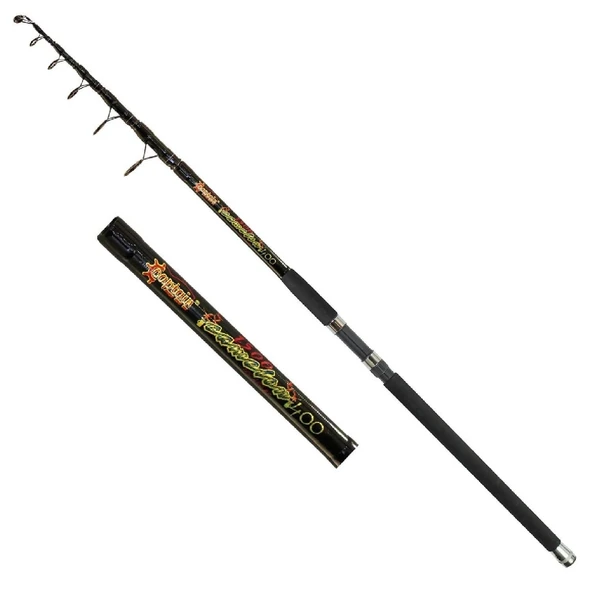 Captain 1500 Camelon Teleskopik Olta Kamışı 350Cm 100-200Gr ürün görseli