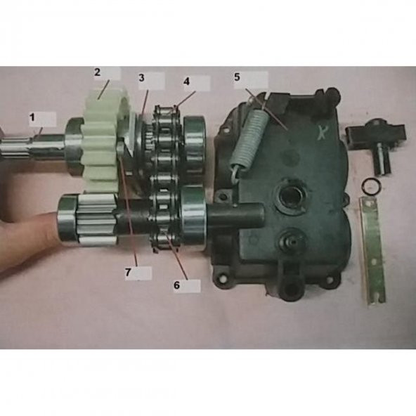 Pubert Elite Pro 55 C2 Şanzıman Dış Plastiği No-5 - Resim 2