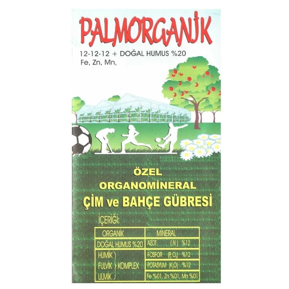 Palmorganik Çim Ve Bahçe Gübresi 25 Kg - 1