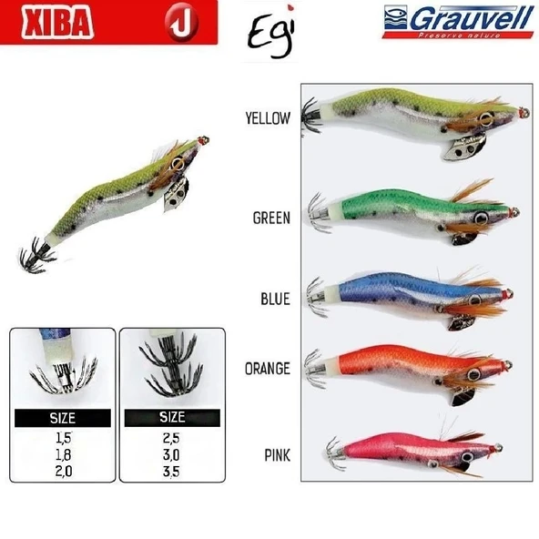 Kalamar Zokası Grauvell Jınza Egı Xıba 110 Mm 20 Gr Renk:Blue ürün görseli