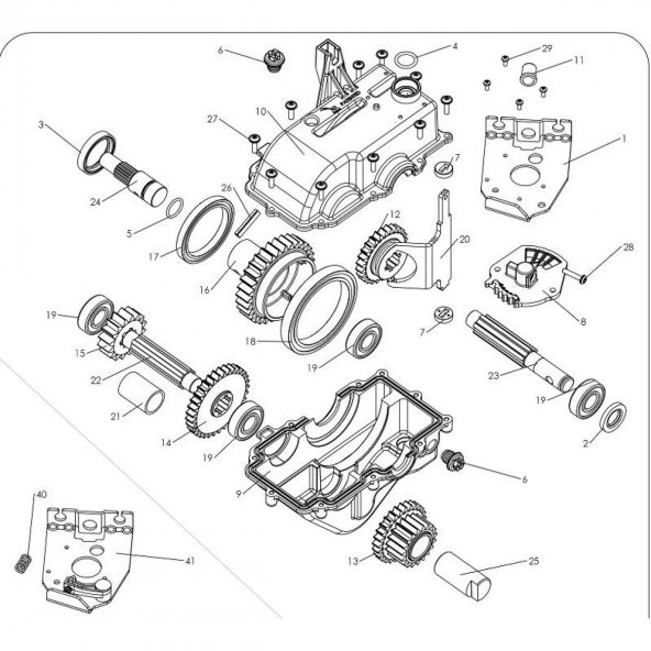 Pubert Vario Şanzıman İçi Dişlisi No - 22 ürün görseli 1