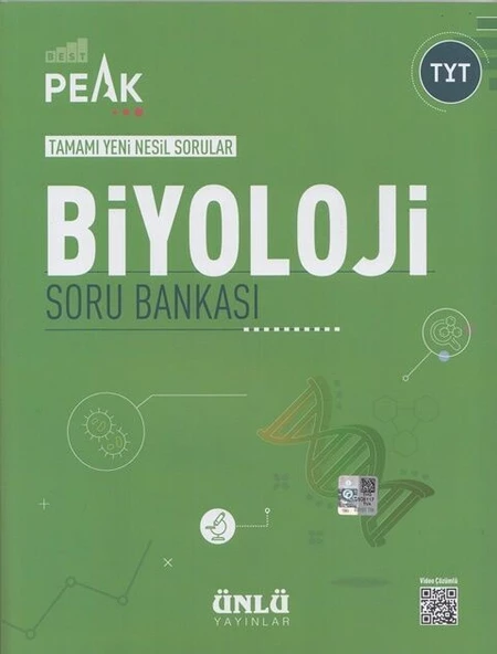 TYT Biyoloji Best Peak Soru Bankası Ünlü Yayıncılık