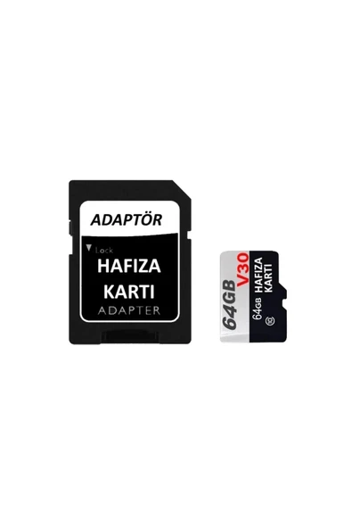 Sprange 64 GB U3 Hafıza Kartı Faster Transfer Speed Class 10 4k Video Kayıt (V30) - 3