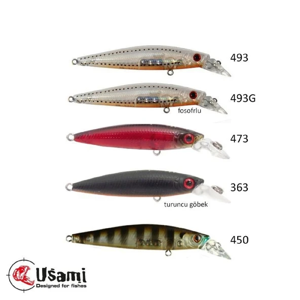 Maket Balık Usami Bay Shinner 50Sp-Mr 2.8 Gr Renk:363 ürün görseli 1